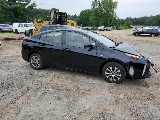 JTDL9MFU1M3022825 - 2021 TOYOTA PRIUS LE BLACK photo 4