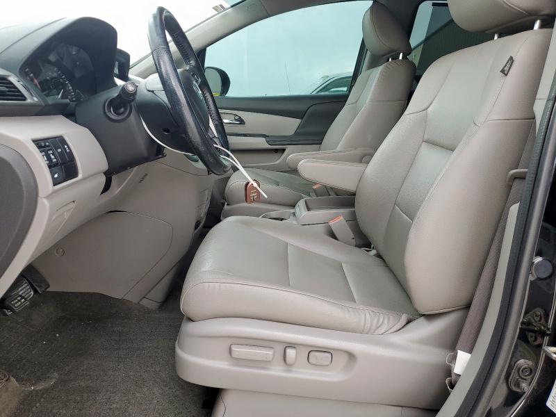 5FNRL5H60FB129631 - 2015 HONDA ODYSSEY EXL BLACK photo 7