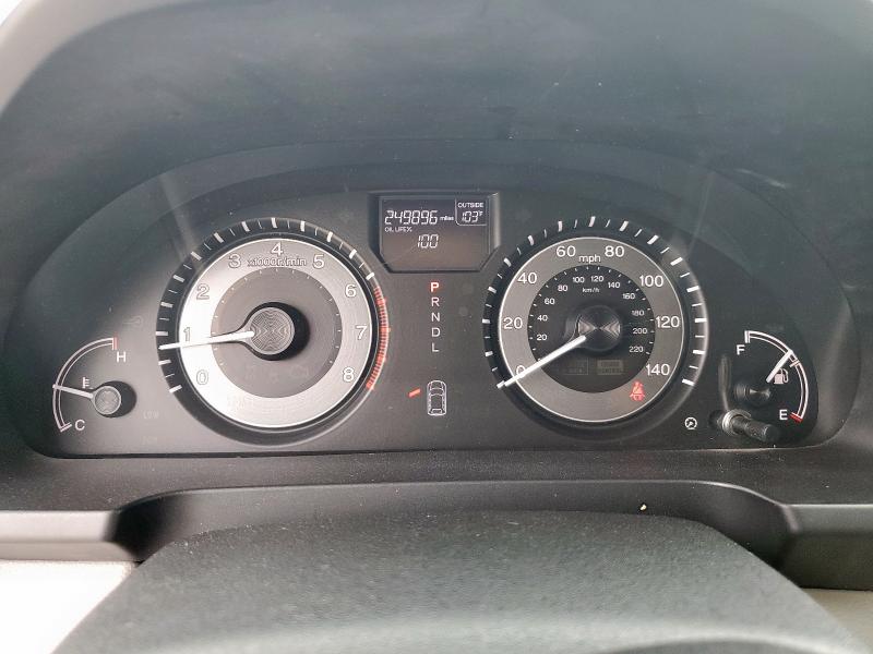 5FNRL5H60FB129631 - 2015 HONDA ODYSSEY EXL BLACK photo 9