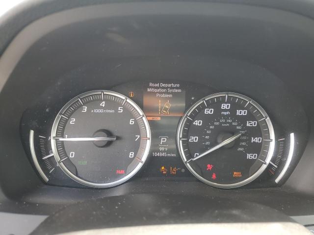 5FRYD7H70HB000495 - 2017 ACURA MDX SPORT HYBRID ADVANCE BLUE photo 9