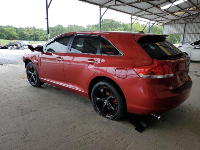 4T3BK3BB1AU036621 - 2010 TOYOTA VENZA RED photo 2