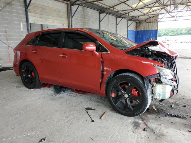 4T3BK3BB1AU036621 - 2010 TOYOTA VENZA RED photo 4