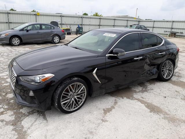 KMTG64LA0LU039470 - 2020 GENESIS G70 BLACK photo 1