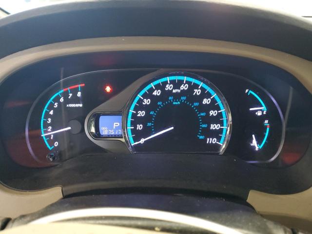 5TDDK3DC8BS006775 - 2011 TOYOTA SIENNA XLE Gümüş foto 9