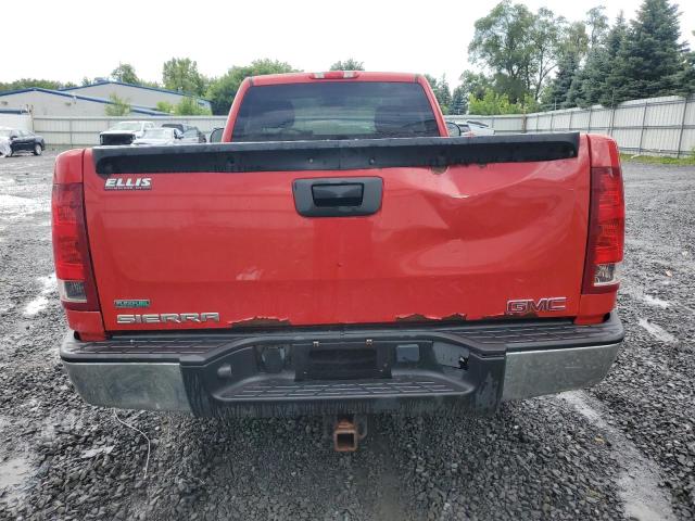 1GTPKTEA8AZ244679 - 2010 GMC SIERRA K1500 RED photo 6