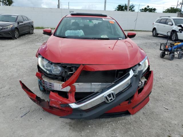 2HGFC2F73HH533812 - 2017 HONDA CIVIC EX 红色 照片 5