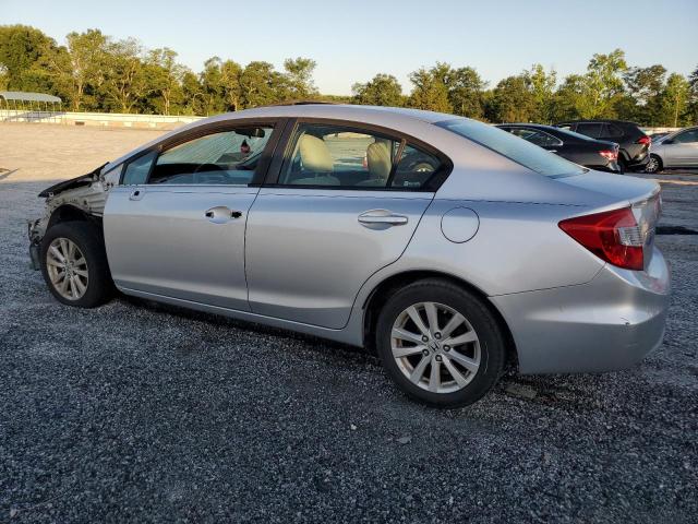 19XFB2F83CE029162 - 2012 HONDA CIVIC EX SILVER photo 2
