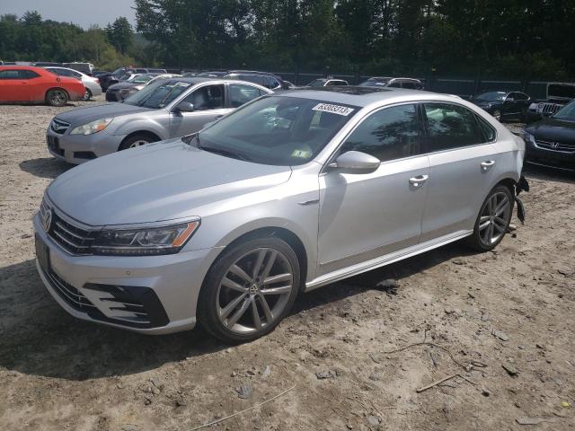 1VWMA7A3XKC014535 - 2019 VOLKSWAGEN PASSAT SE R-LINE SILVER photo 1