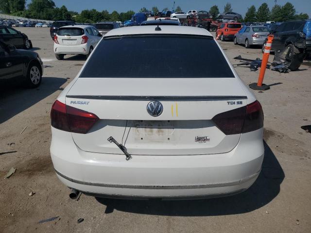 1VWBN7A3XDC007986 - 2013 VOLKSWAGEN PASSAT SE თეთრი ფოტო 6
