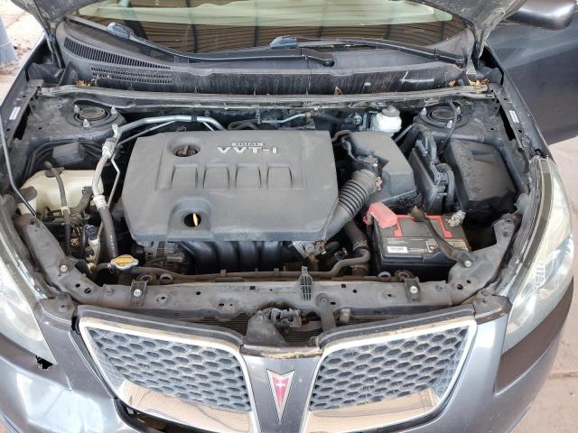 5Y2SP67839Z473970 - 2009 PONTIAC VIBE GRAY photo 11