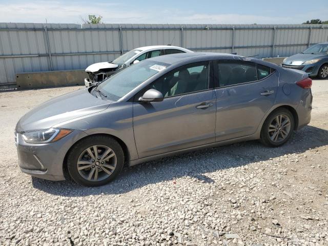 5NPD84LFXJH327429 - 2018 HYUNDAI ELANTRA SEL GRAY photo 1