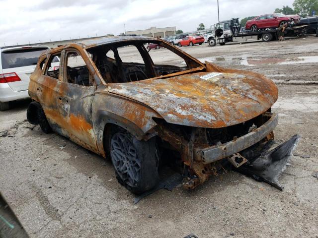 KM8JFCAE5NU123965 - 2022 HYUNDAI TUCSON N LINE BURN photo 4