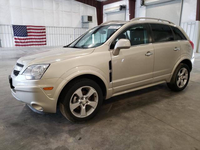 3GNAL3EK3ES664128 - 2014 CHEVROLET CAPTIVA LT SILVER photo 1