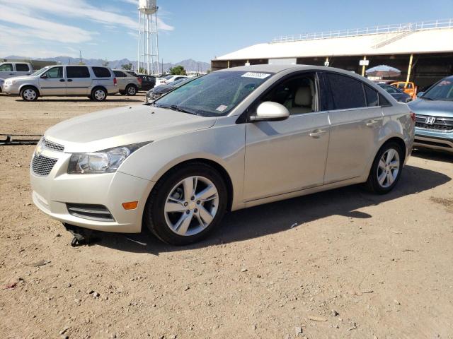 1G1P75SZ2E7445897 - 2014 CHEVROLET CRUZE SILVER photo 1