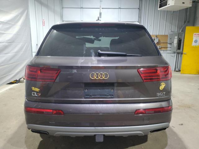 WA1VAAF75JD012632 - 2018 AUDI Q7 PRESTIGE CHARCOAL photo 6
