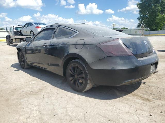 1HGCS12879A025342 - 2009 HONDA ACCORD EXL BLACK photo 2