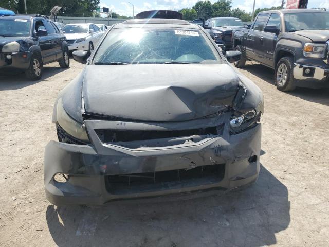 1HGCS12879A025342 - 2009 HONDA ACCORD EXL BLACK photo 5