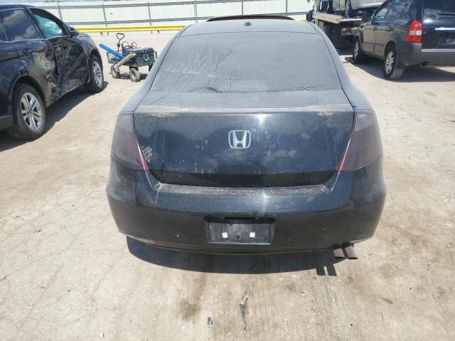 1HGCS12879A025342 - 2009 HONDA ACCORD EXL BLACK photo 6