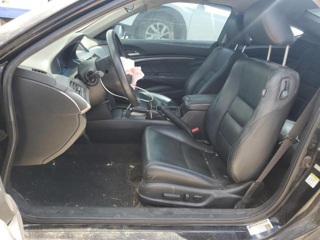 1HGCS12879A025342 - 2009 HONDA ACCORD EXL BLACK photo 7