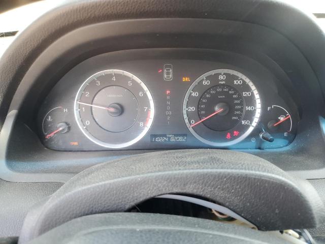 1HGCS12879A025342 - 2009 HONDA ACCORD EXL BLACK photo 9