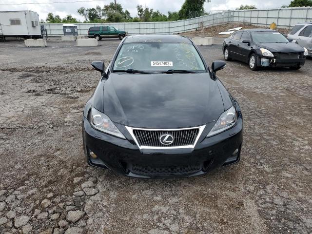 JTHCE5C27C5002830 - 2012 LEXUS IS 350 BLACK photo 5