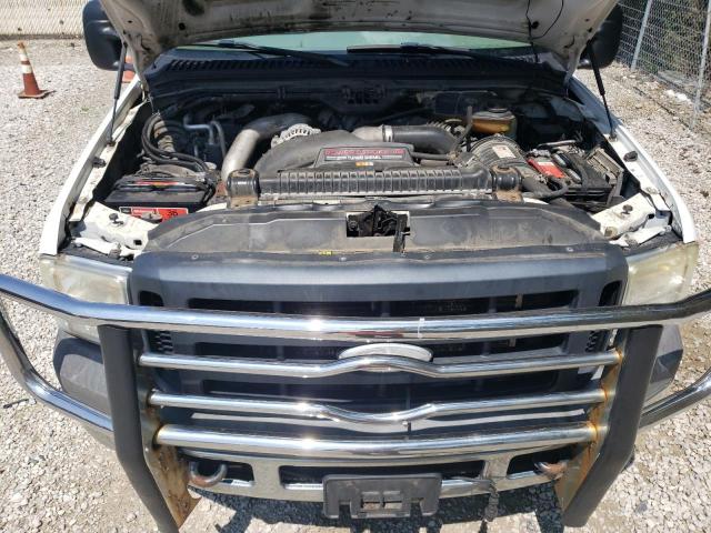 1FTWX31P56EA30917 - 2006 FORD F350 SRW SUPER DUTY WHITE photo 11