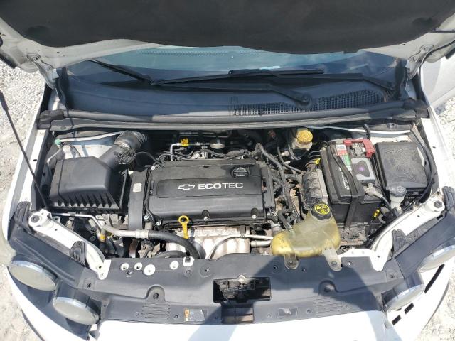 1G1JA5SH9E4206590 - 2014 CHEVROLET SONIC LS WHITE photo 11