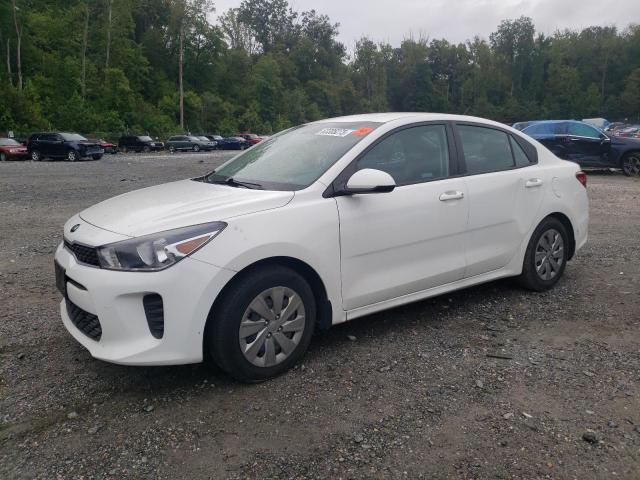 3KPA24AB1KE180234 - 2019 KIA RIO S WHITE photo 1