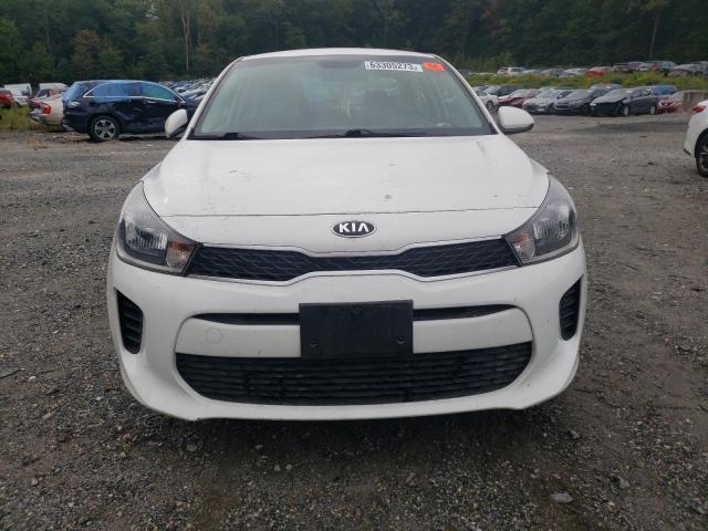 3KPA24AB1KE180234 - 2019 KIA RIO S WHITE photo 5