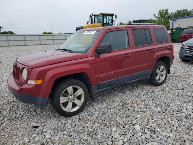 1C4NJRCB0CD588595 - 2012 JEEP PATRIOT LIMITED RED photo 1