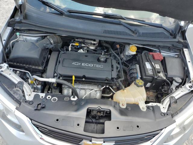 1G1JB5SH6H4140470 - 2017 CHEVROLET SONIC LS SILVER photo 11