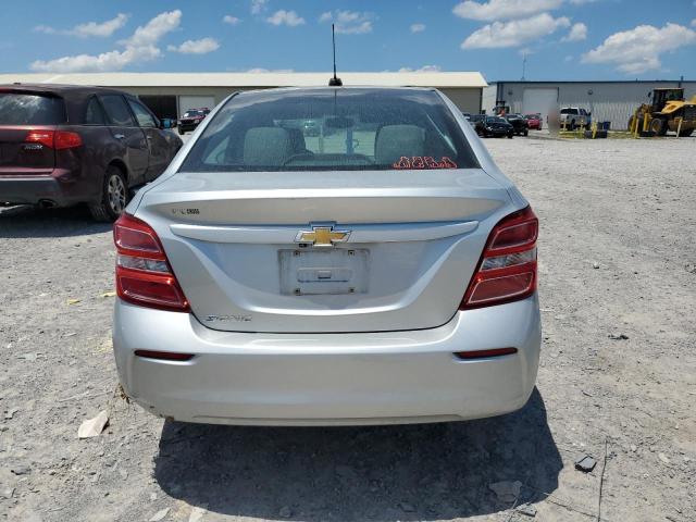 1G1JB5SH6H4140470 - 2017 CHEVROLET SONIC LS SILVER photo 6