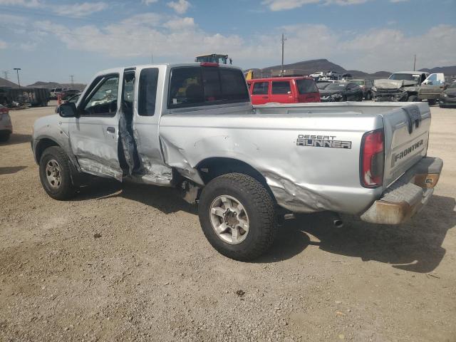 1N6ED26T71C353422 - 2001 NISSAN FRONTIER KING CAB XE SILVER photo 2