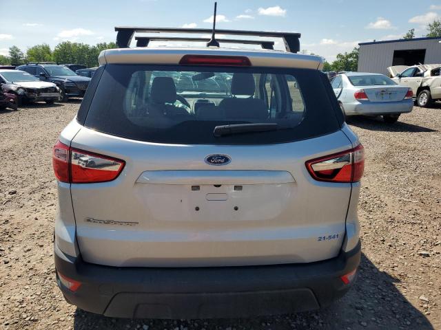 MAJ3S2FE3MC425941 - 2021 FORD ECOSPORT S 银色 照片 6