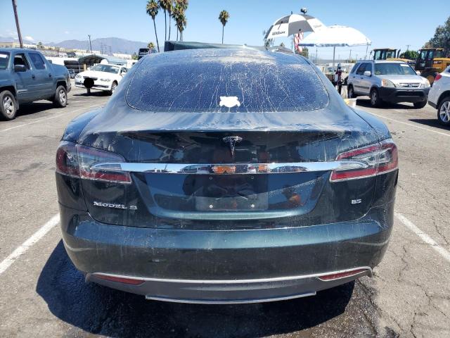 5YJSA1DG3DFP10262 - 2013 TESLA MODEL S Yaşıl foto 6