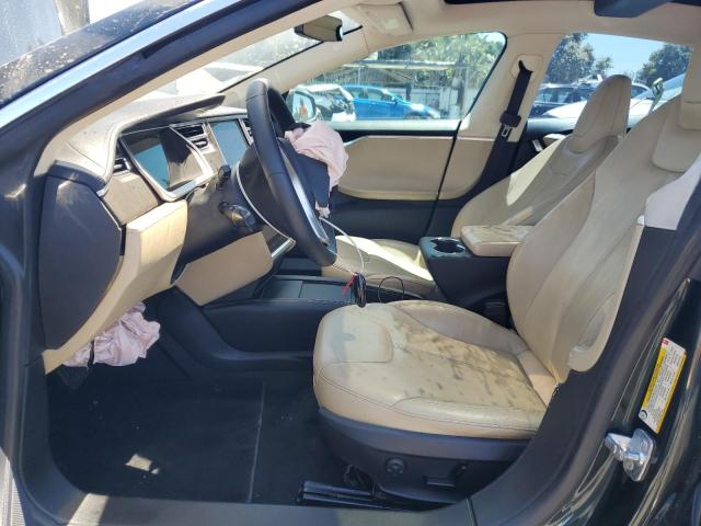 5YJSA1DG3DFP10262 - 2013 TESLA MODEL S Yaşıl foto 7