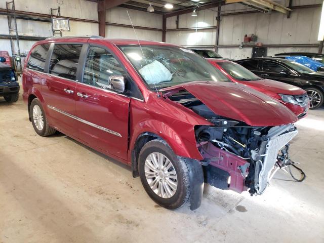 2C4RC1GG6DR751817 - 2013 CHRYSLER TOWN & COU LIMITED BURGUNDY photo 4