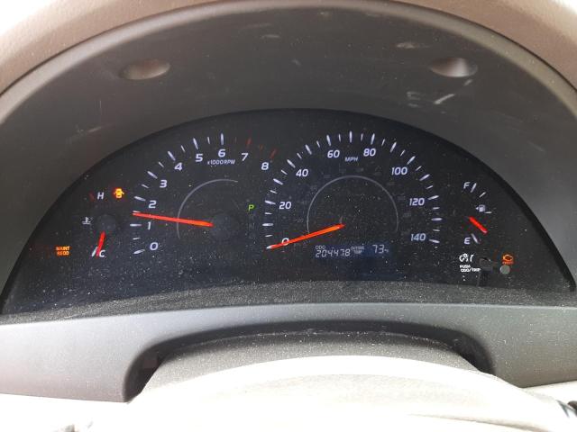 4T1BF3EK0AU032584 - 2010 TOYOTA CAMRY BASE GRAY photo 9