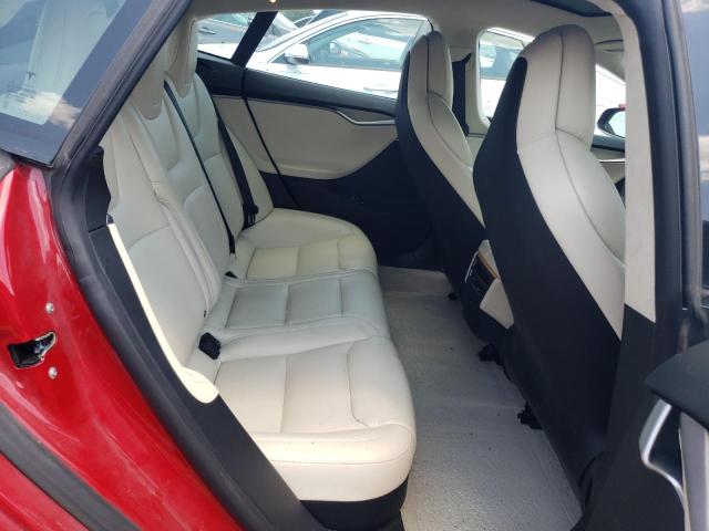 5YJSA1E23JF272535 - 2018 TESLA MODEL S წითელი ფოტო 10