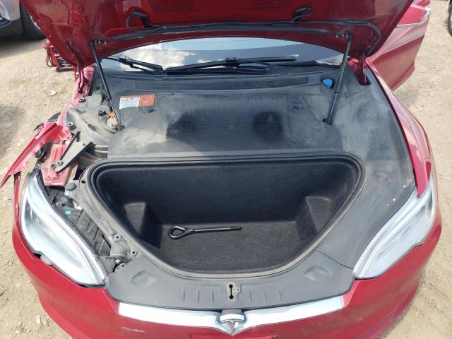 5YJSA1E23JF272535 - 2018 TESLA MODEL S წითელი ფოტო 11