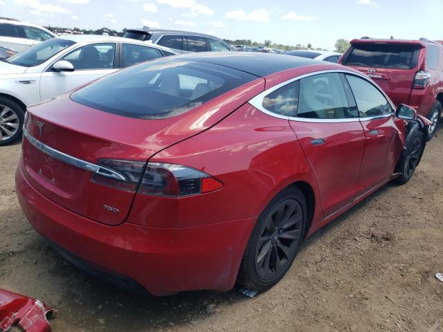 5YJSA1E23JF272535 - 2018 TESLA MODEL S წითელი ფოტო 3