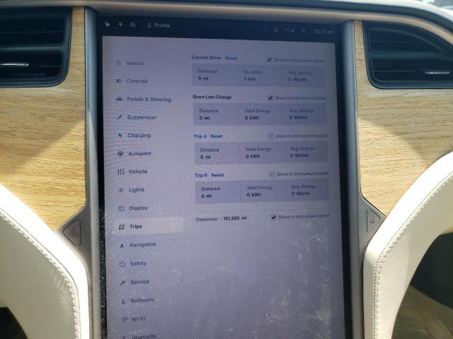 5YJSA1E23JF272535 - 2018 TESLA MODEL S წითელი ფოტო 9