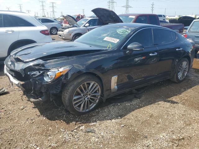 KNAE15LA9J6017458 - 2018 KIA STINGER BLACK photo 1