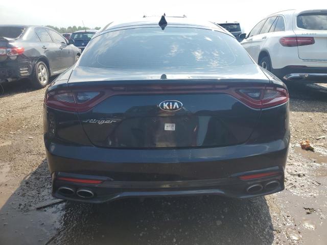 KNAE15LA9J6017458 - 2018 KIA STINGER BLACK photo 6