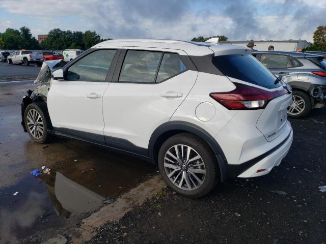 3N1CP5CV3ML525451 - 2021 NISSAN KICKS SV WHITE photo 2