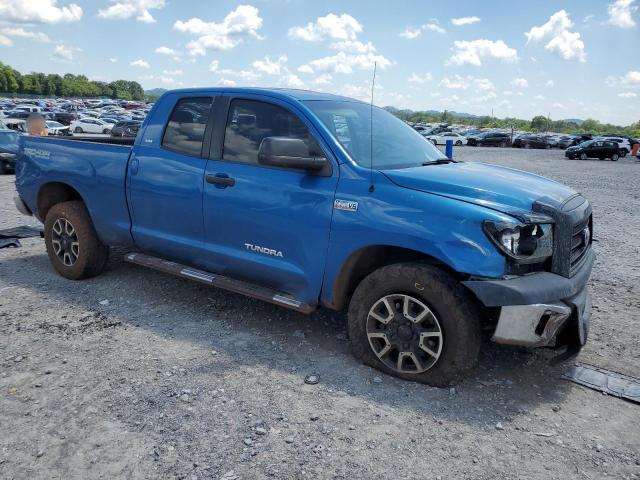 5TBBV54107S456249 - 2007 TOYOTA TUNDRA DOUBLE CAB SR5 BLUE photo 4