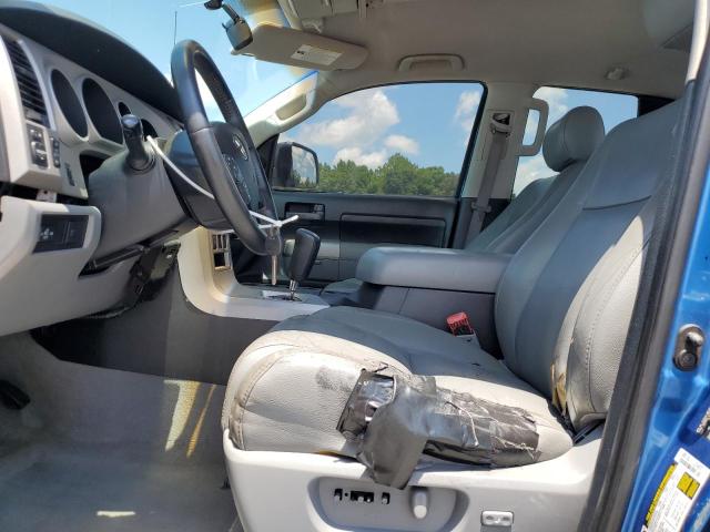 5TBBV54107S456249 - 2007 TOYOTA TUNDRA DOUBLE CAB SR5 BLUE photo 7