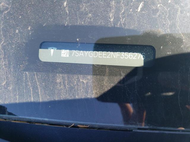 7SAYGDEE2NF356276 - 2022 TESLA MODEL Y Grafit foto 12