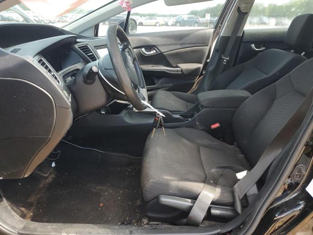 19XFB2F58FE057954 - 2015 HONDA CIVIC LX BLACK photo 7