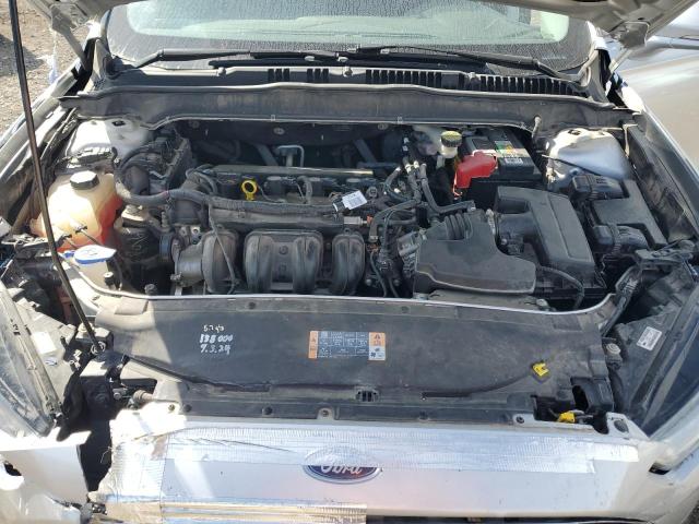 3FA6P0H77DR212980 - 2013 FORD FUSION SE SILVER photo 11